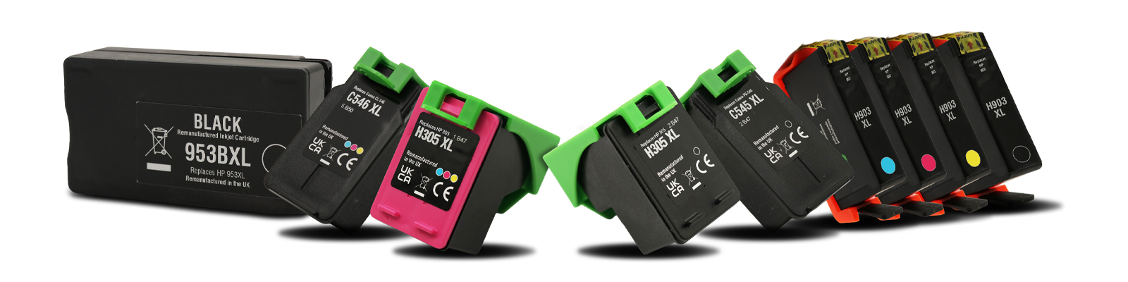 Selection of ink cartridges